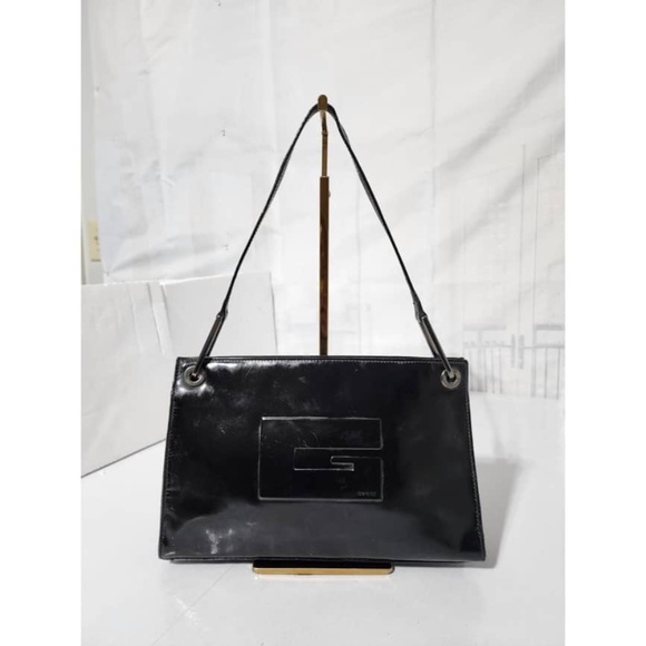 Authentic GUCCI Vintage Tomford Shoulder Bag Black - Picture 12 of 12